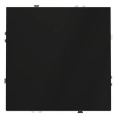 Изображение Выключатель встраиваемый VOLTUM S70 одноклавишный 10А (черный матовый)